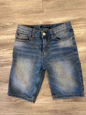 Calvin Klein Jeans Faded Blue Denim Bermuda Shorts